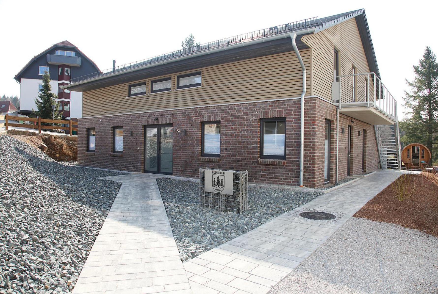 Bergtraum Braunlage Im Harz, 17 Gaeste, Sauna, Poolヴィラ エクステリア 写真